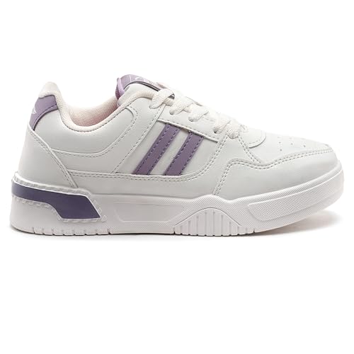 Image of ASIAN Women PARADISE-12 Casual Mid Top Sneakers,Stylish and Trendy Shoes with Laces for Women and Girls