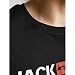 Jack & Jones Jjecorp Logo tee SS Crew Neck Noos Camiseta, Negro...