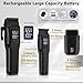 Hair Clippers for Men, Professional Clippers and Trimmers Electric Razor Foil Shaver Set, Beard Trimmer, Cordless Mens Clippers for Hair Cutting, Barber, Grooming, Family