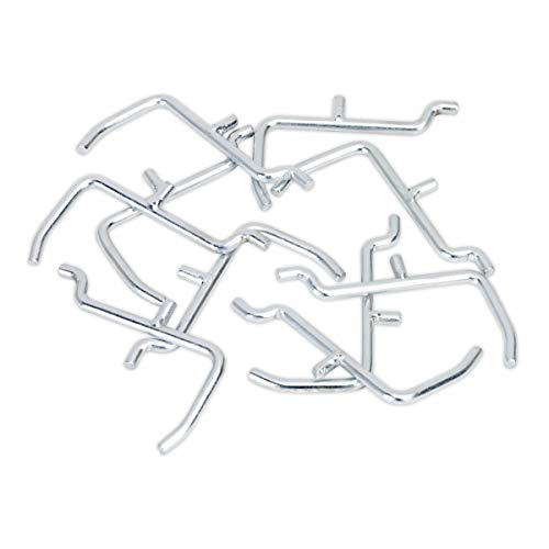 Hook Set For Peg Board (Pk10) Apspb.H By Sealey