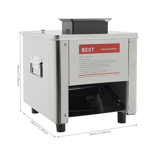 Cortadora Eléctrica de Carne 850W Acero Inoxidable miniatura 2
