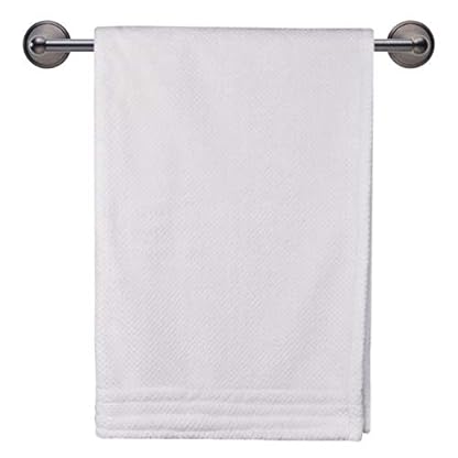 Luckiss Superweiches Mikrofaser-Badetuch-Set, schnell trocknend, ultra-saugfähig, 4 große Badetücher für Bad und Strand (weiß, 4 Badetücher) – Bild 7