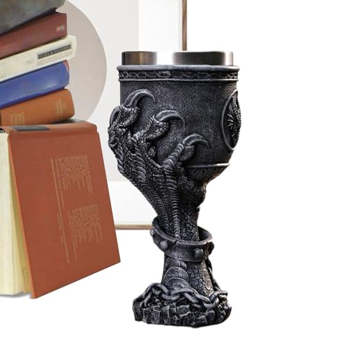 Accattivanti accessori per eventi: calice da birra fatto a mano con totem di artiglio di drago dona un'atmosfera autentica alle feste a tema ed eventi cosplay. Ideale per feste suggestive e occasioni festive grazie al design immersivo.