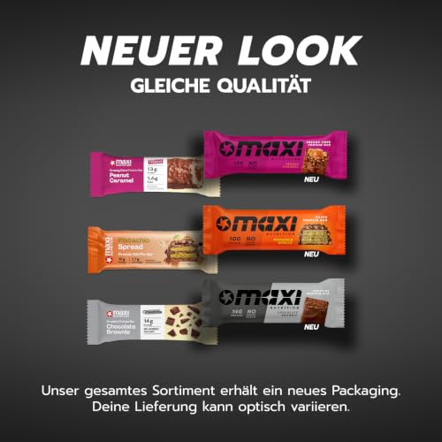MaxiNutrition Creamy Core Bar MIX BOX, 6 Sorten (12 Riegel x 45 g), Jede Sorte enthält mindestens 13 g Eiweiß pro Riegel, Low Sugar, ohne Zuckerzusatz, ohne künstliche Aromen