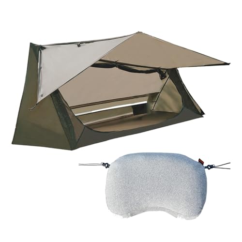 Carpa ultraligera para 1 persona onewind con almohada miniatura 1