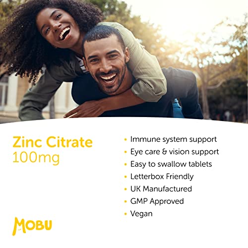 Zinc 100mg Tablets – Max Strength Vegan – Mineral Supplement – Pharmaceutical Grade UK Made – GMP Approved - Image 3