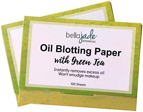 Oil Blotting Paper Sheets – Instantly Absorbs Excess Oil and Shine from Face without Smudging Makeup – Large size, 200 Tissues …