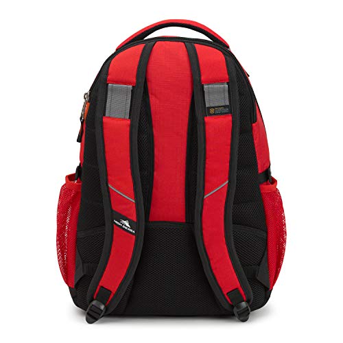 Image of High Sierra Swerve Laptop Backpack, Crimson /Black, One Size