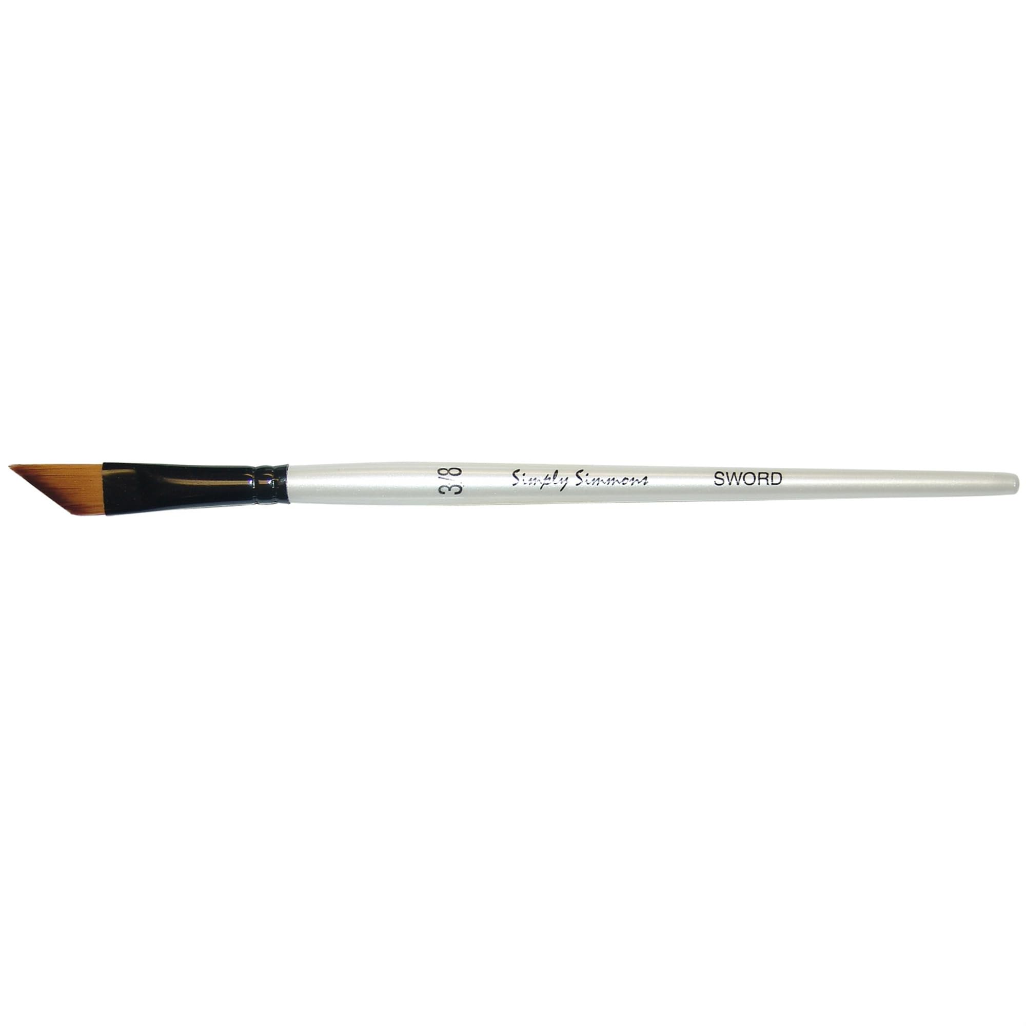Simply Simmons Robert Simmons Pinsel mit kurzem Griff, 9,5 mm