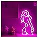 Goddess Sexy Lady Back LED Neon Sign Lights (Pink)