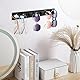 jinminamz Brillenhalter Wand Sonnenbrillen Halter Wand,BrillenstäNder Sonnenbrillen Organizer AufhäNgen Mehrerer GläSer,Brillenaufbewahrung Brillen-Display,Schwarz