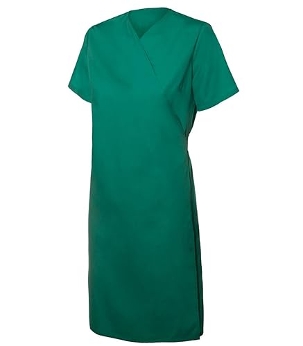 Velilla P2590022M - Bata cruzada de manga corta - M - Verde