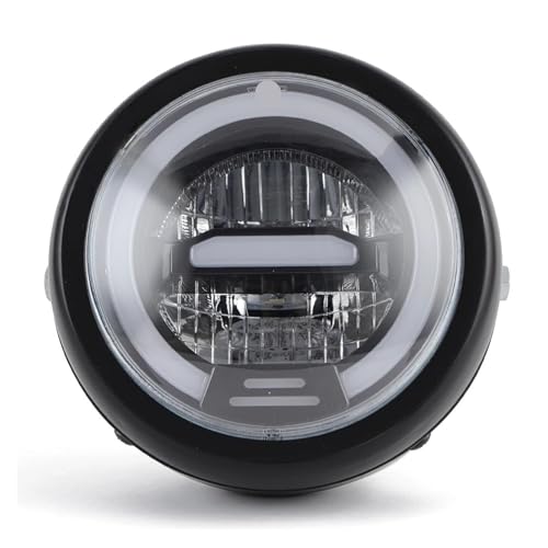 Phares moto LED 6.5 pouces pour rouler de nuit en Cafe Racer personnalisé
