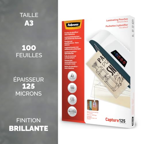 Fellowes Couvertures de plastification A3 - vue 3