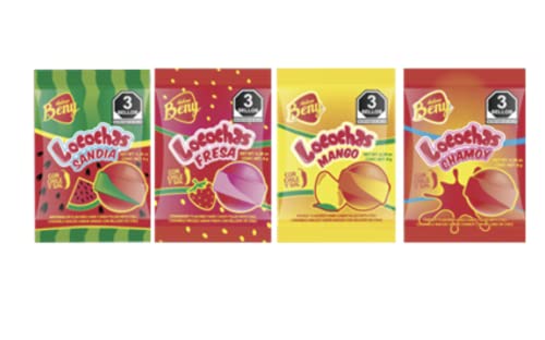 BENY LOCOCHAS MIX FLAVORS HARD CANDY 1LB .098 OZ 60 PCS