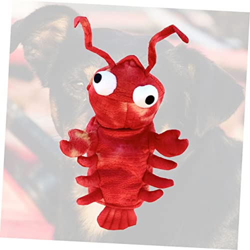 Disfraz de langosta para perro talla S rojo miniatura 4