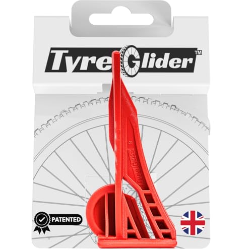Tyre Glider - The Original Bicycle Tyre Lever | Suitable for All Tire Widths | Professional-Grade, Reinforced & Patented Bike Tire Tool | Made in the UK - Right Handed