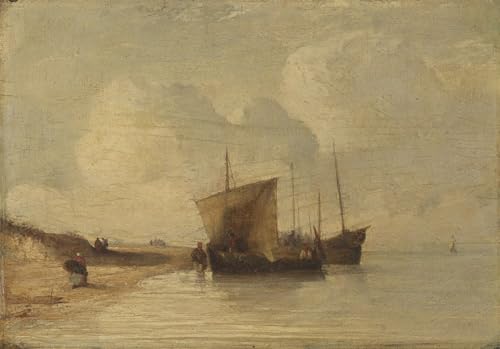 Toile Normandie Richard Parkes Bonington pour déco de chambre apaisante