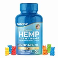 Algopix Similar Product 9 - WELLUTION Hemp Gummies  High Potency