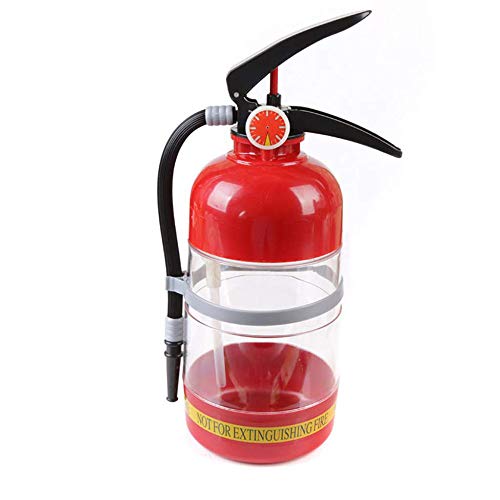 Beer decanter, 2L large capacity beverage dispenser, Fire extinguisher appearance decanter, Suitable for Party family bar