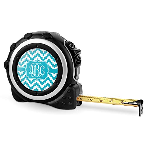 Cinta Métrica Pixelada Chevron Personalizable 16 Ft