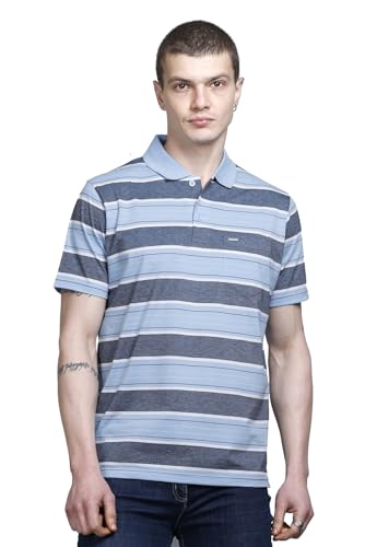 Image of GODFREY Half Cotton Polo T Shirt for Man with Pocket - Regular Fit Mens Collar Tshirt