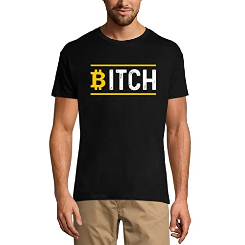 Men's Graphic T-Shirt Bitcoin Blockchain Currency - Graphic HODL Eco-Friendly Limited Edition Short Sleeve