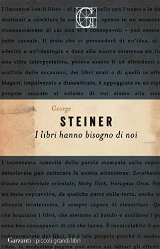 I Libri Hanno Bisogno Di Noi