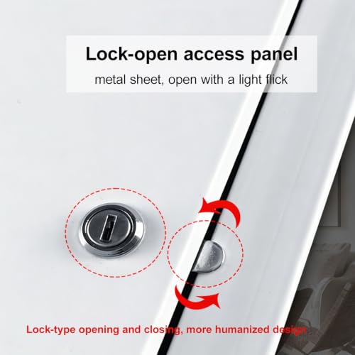 Tapa de inspección con cerradura para evitar accesos no autorizados 4