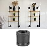 Malleable Iron Threaded Elbow – tubing Fittings for Furniture and Decor Applications(3/4”)