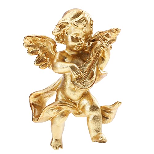 HOLIDYOYO Sculpture Murale En Plâtre Rétro Artisanale Décorative Compacte 12X7.5X3 Cm Pour Salon Porche Et Maison Élégante Ornement D'Art Mural