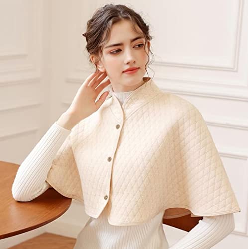 Msymay 肩当て 肩あて レディース マント 着る肩当て 裏ボア肩掛け 肩かけ 防寒対策 暖かい 保温 安眠 冷え性対策 安眠グッズ の商品画像 5