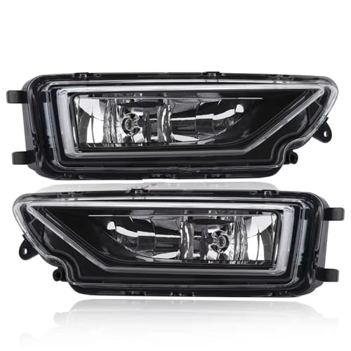 Feu antibrouillard pour VW Amarok 2016-2022 avec grille avant noire