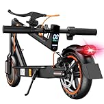 TODIMART E Roller mit Straßenzulassung T3, 30 km Reichweite, 350-500 W Bürstenloser Motor, 8,5-Zoll-Runflat-Reifen