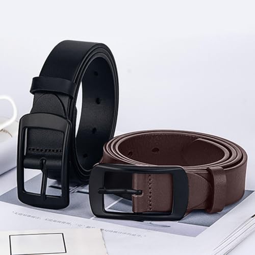 Men’s Stylish PU Leather Belt: Retro Design, Smooth Buckle—Perfect for Valentine’s Day and All Life Moments3
