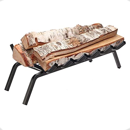 Ubacks Heavy-Duty Steel Fireplace Grate With Ember Retainer (27 Inch) #TOP1