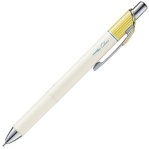 ぺんてる ゲルボールペン エナージェル クレナ BLN74LG-A 04ミモザイエロー 10本