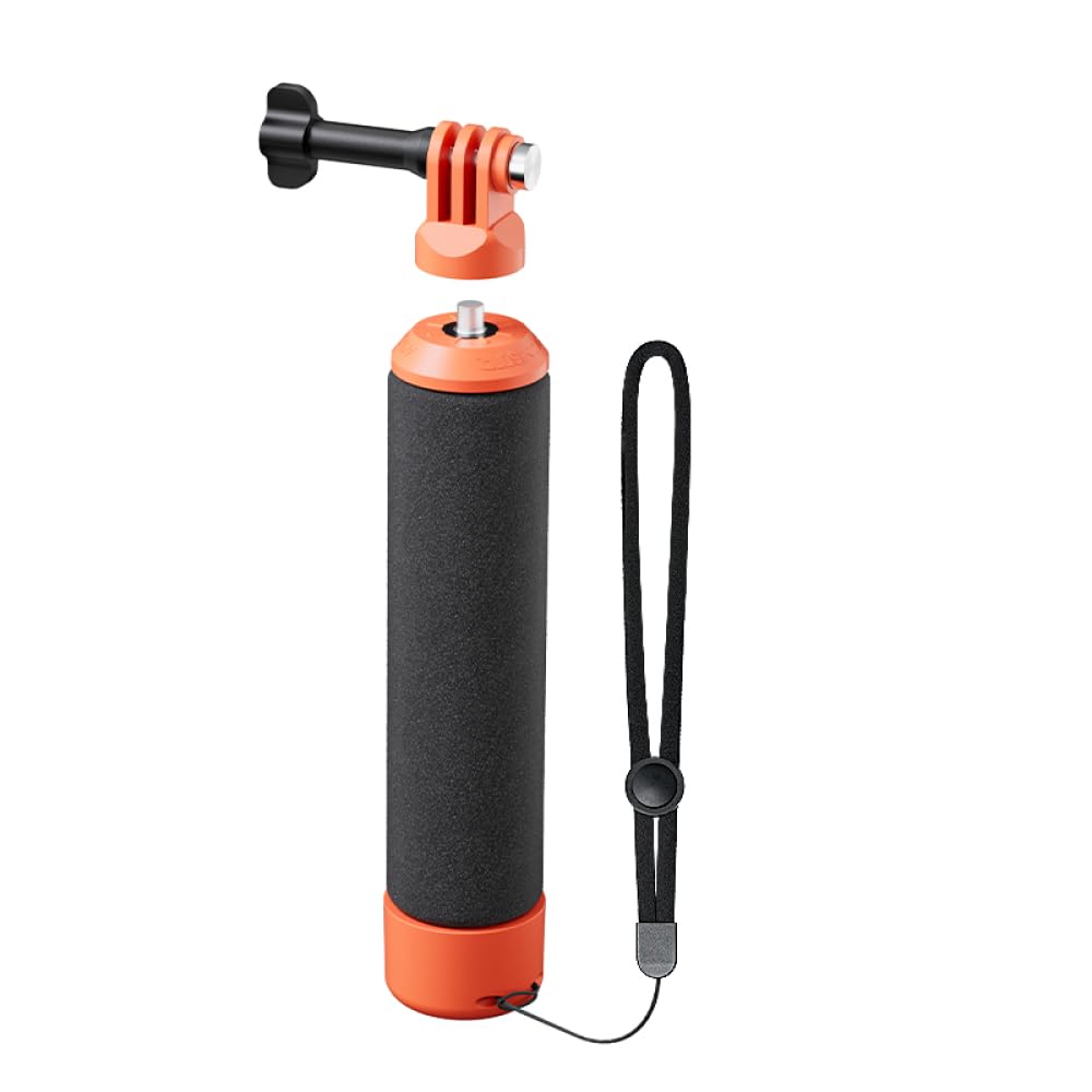 Poignée anti-coulée universelle pour caméra de sport INSTA 360 X5 X4 Ace Pro 2 Barre de flottabilité pour DJI Osmo Action 5 4 et autres caméras de sport