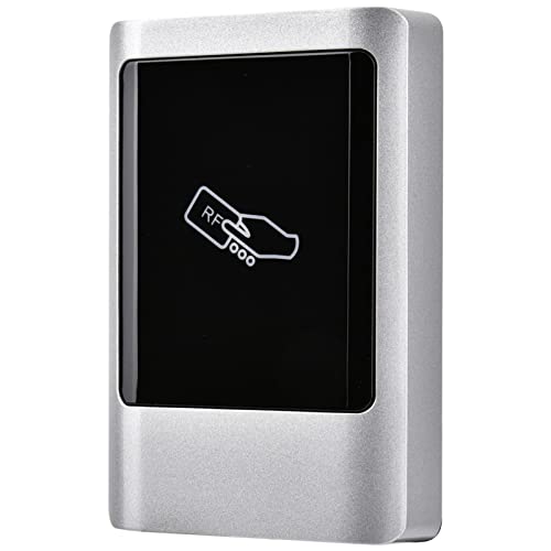 Door Card Reader Waterproof Door Access 125Khz Card Reader Management Smart Card for Office Space with Narrow Bezel Design (ID)