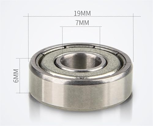 Roulement à billes miniature 607-2RS pour la fluidité de vos rollers et projets de modélisme - 3