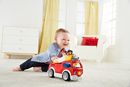 Fisher-Price Little People Lift 'N Lower Fire Truck #TOP3