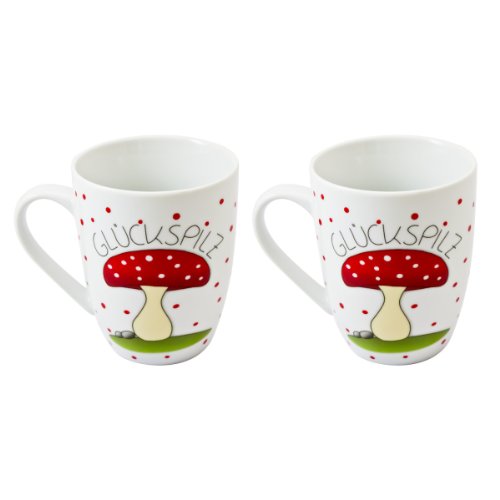 Boltze 2 Stück Kaffee-Becher Porzellan