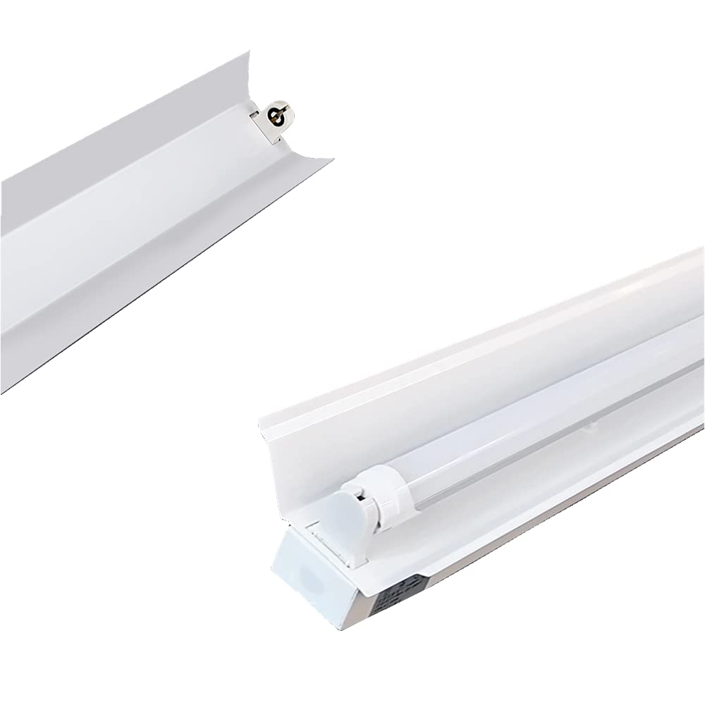 Amazon | 10台セットLED蛍光灯器具1灯式 40w形LED蛍光灯専用照明器具 