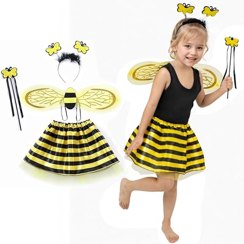 Disfraz de abeja para niñas pequeñas miniatura 1