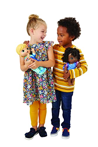 Baby Alive Aprendendo a Cuidar, Boneca que Bebe e Faz Xixi - Pijama de Gatinho Loira - E6937 - Hasbr