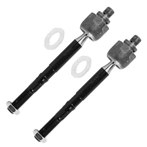 Image of Detroit Axle - 8pc Front End Kit for 2015 2016 2017 2018 2019 2020 2021 Kia Sedona, 2 Lower Control Arms with Ball Joint 2 Sway Bar Links 4 Outer Inner Tie Rods Replacement
