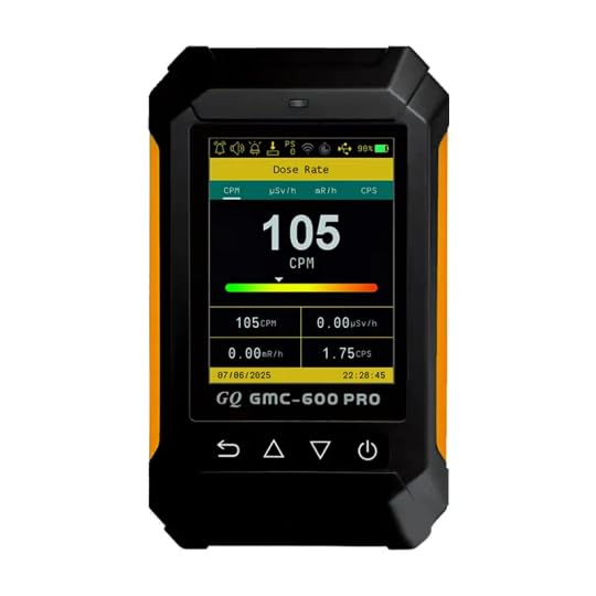 GQ Electronics GMC-600+ Pro Geiger Counter Nuclear Radiation Detector – Portable Beta Gamma X-Ray Dosimeter with Data Logging, Rechargeable Battery, LCD Display & Alarm Alerts-image-42