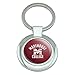 GRAPHICS & MORE Morehouse College Maroon Tigers Logo Keychain Classy Round Chrome Plated Metal