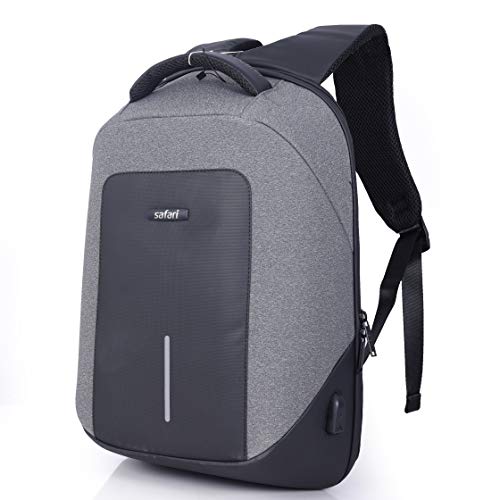 Image of Safari Edge 03 USB Laptop Backpack (Black)