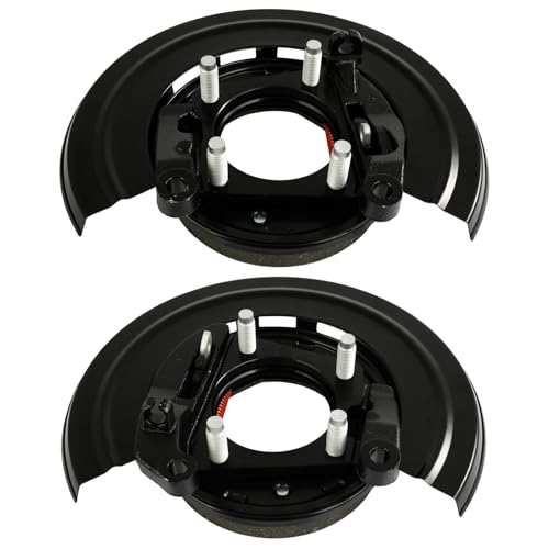 Image of SCITOO 926-270 926-271 Brake Dust Shield Rear | Fit For Ford For Excursion 2000-2005,For F-250 Super Duty 1999-2004,For F-350 Super Duty 1999-2004,For F-250 1999 2PCS